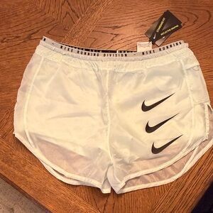 Nike Women's Light Gray Athletic Shorts
